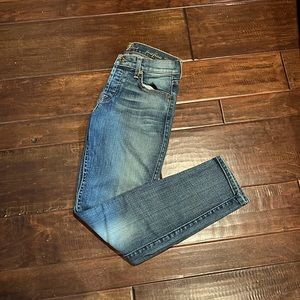7 for All Mankind Josefina Skinny Boyfriend button fly jeans, size 23, EUC